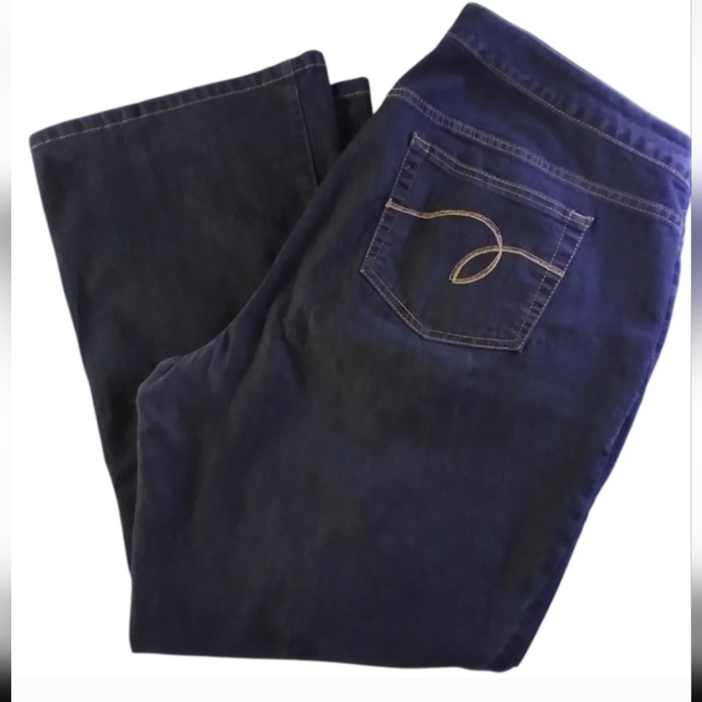 Avenue The Boot Y2K Women's Stretchy Bootcut Vintage Jeans Plus Size 18 Petite